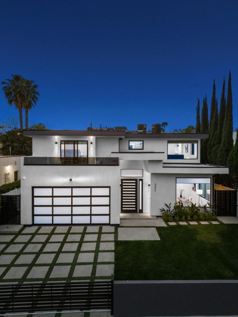 Curson Modern Villa ลอสแอนเจลิส ภายนอก รูปภาพ